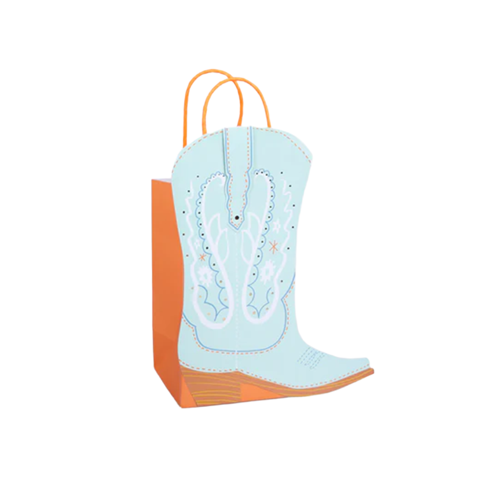 Meri Meri Gift Bag Western Cowboy Boot Assorted