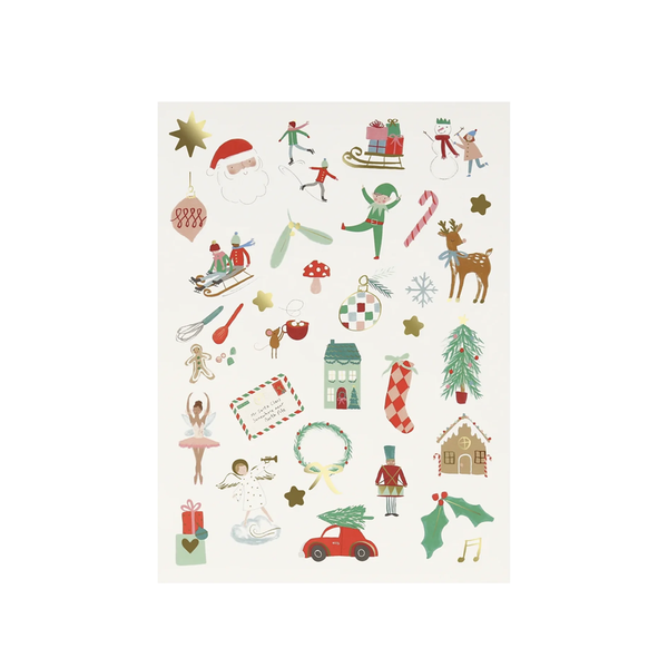 Meri Meri Christmas Icons Sticker Sheet