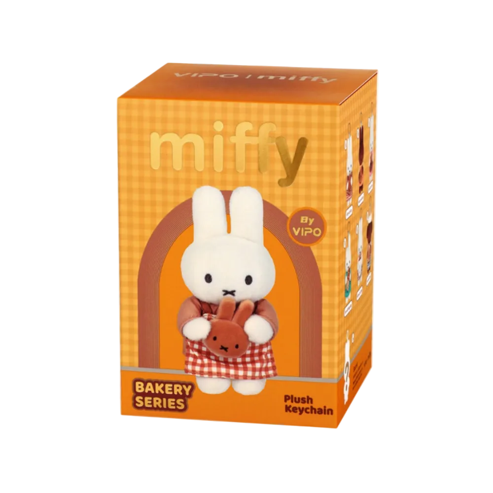 Miffy Bakery Series Plush Keychain Blind Box
