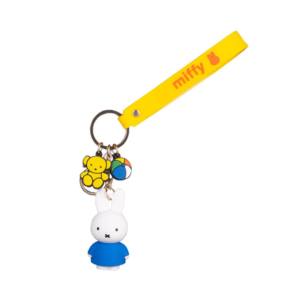 Miffy Classic Pendant Keyring Blue