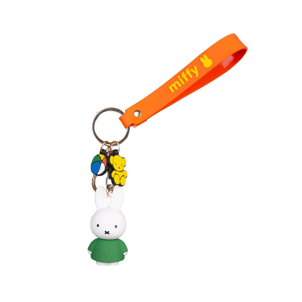 Miffy Classic Pendant Keyring Green