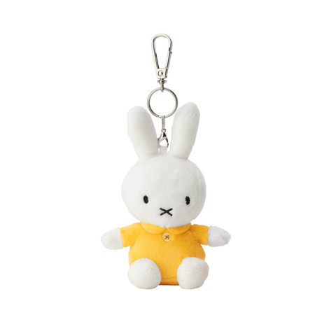 Miffy Classic Plush Keyring 12cm Yellow