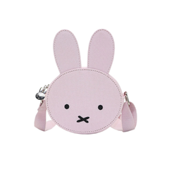 Engelite x Miffy Canvas Crossbody Bag Ears Pink