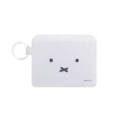 p + g design Flappo Miffy Keychain Purse White