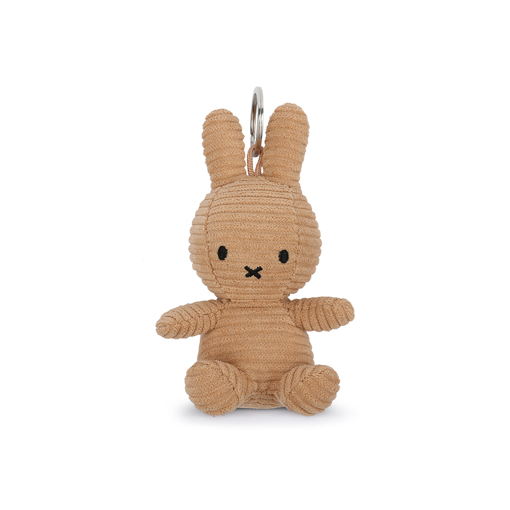 Bon Ton Toys x Miffy Keychain Corduroy Doll Beige