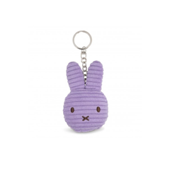 Bon Ton Toys x Miffy Keychain Corduroy Face Lilac
