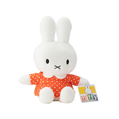 Miffy Plush Toy Orange Spot Dress 29cm