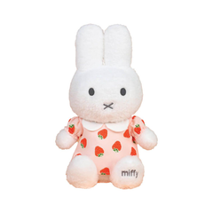 Miffy Plush Toy Strawberry Dress 30cm