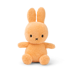 Bon Ton Toys x Miffy Soft Toy Sitting Terry Orange