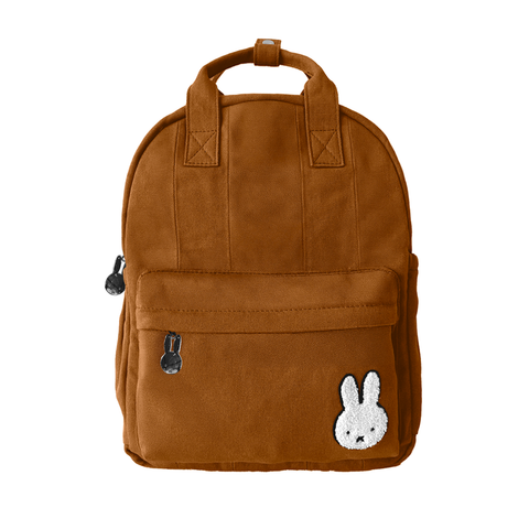 Engelite x Miffy Canvas Backpack Cinnamon