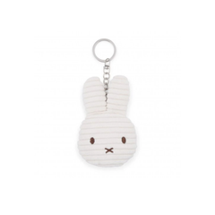 Bon Ton Toys x Miffy Keychain Corduroy Face Off White