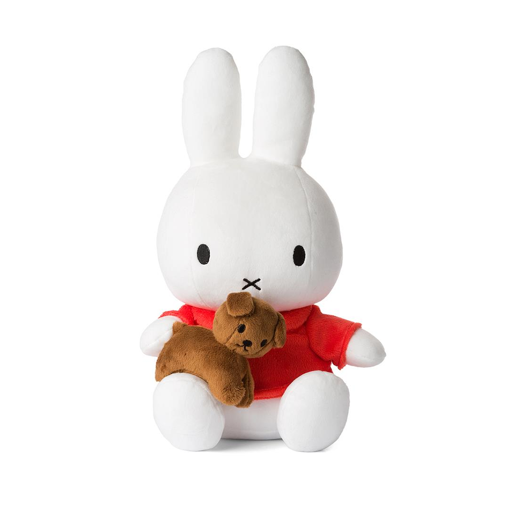 Bon Ton x Miffy Plush Toy with Snuffy Sitting