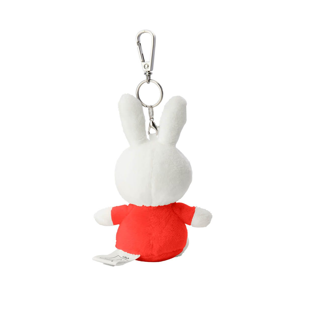 Miffy Classic Plush Keyring 12cm Red