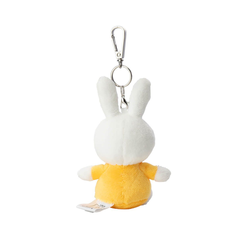 Miffy Classic Plush Keyring 12cm Yellow