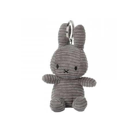 Bon Ton Toys x Miffy Keychain Corduroy Doll Grey