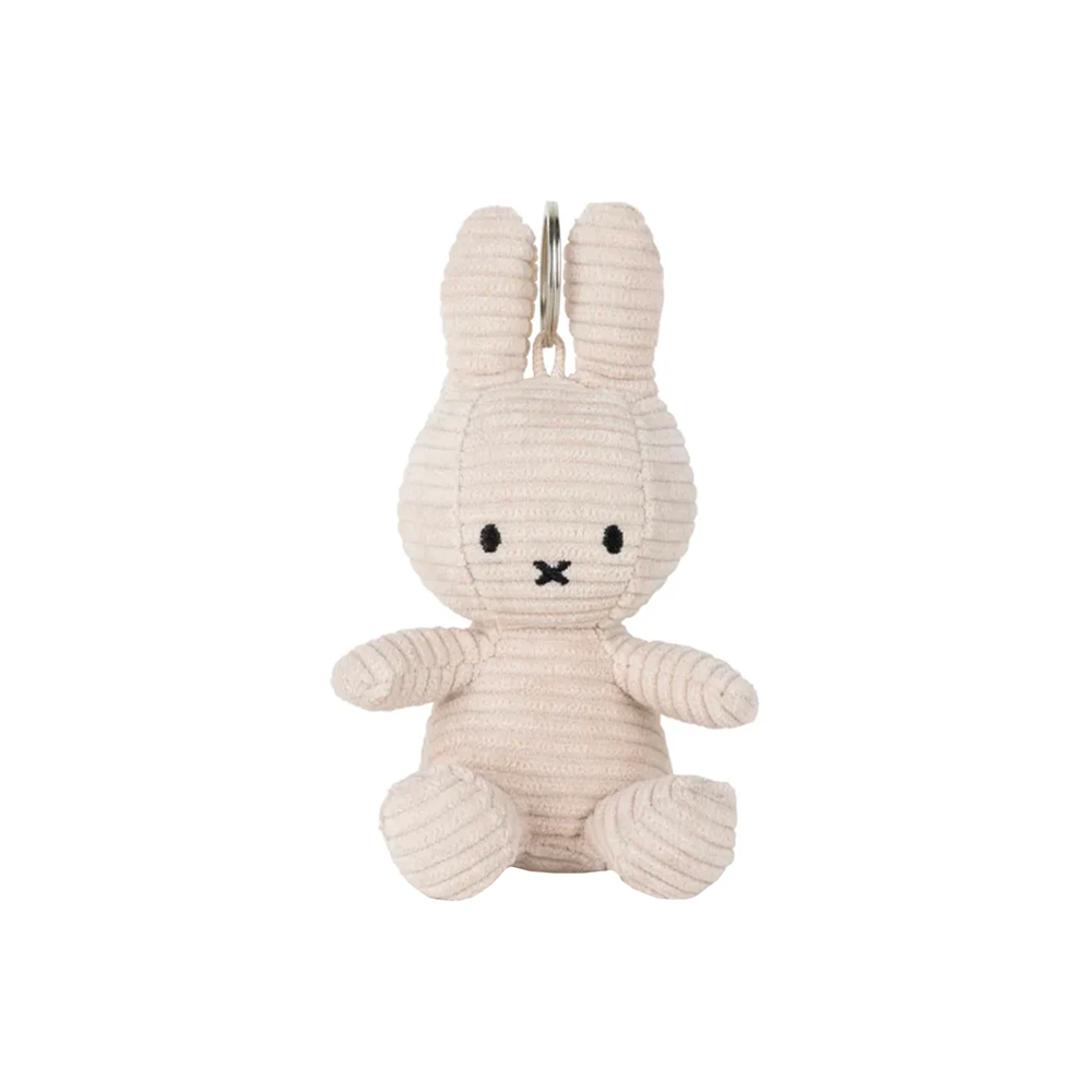 Bon Ton Toys x Miffy Keychain Corduroy Doll Stone Grey