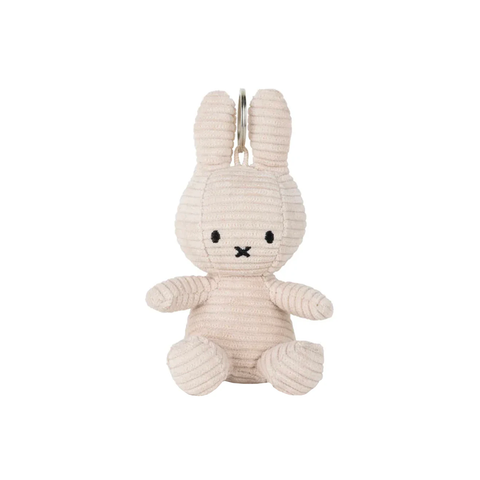 Bon Ton Toys x Miffy Keychain Corduroy Doll Stone Grey