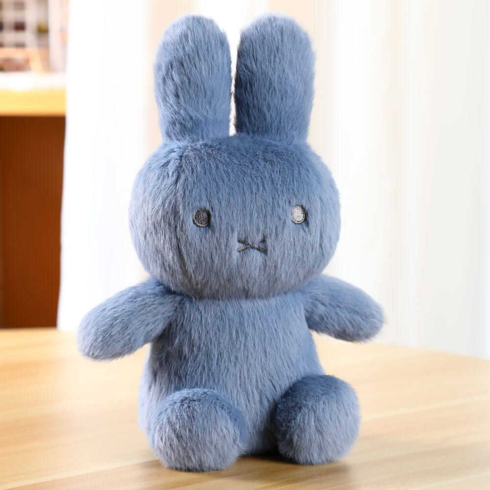 Miffy Plush Toy Blue 25cm