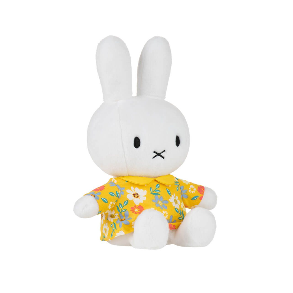 Miffy Plush Toy Floral Yellow Dress 29cm