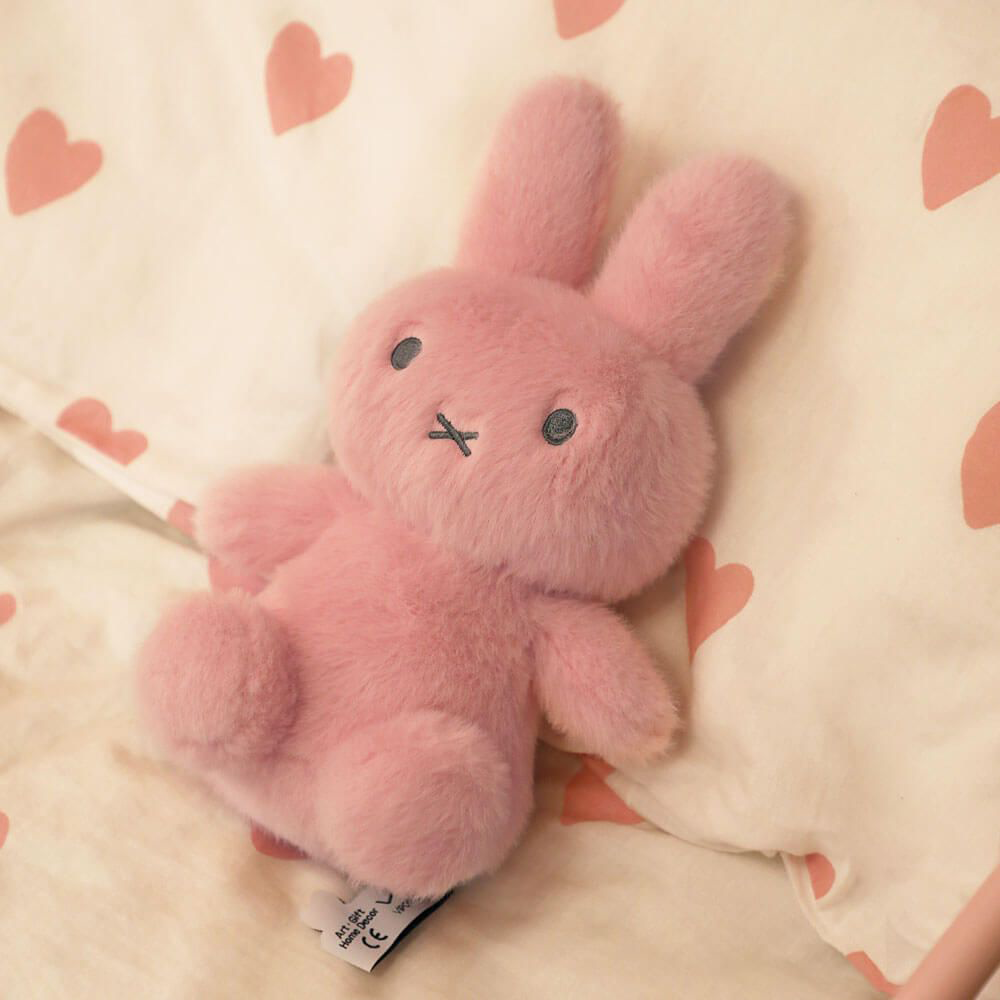 Miffy Plush Toy Pink 25cm