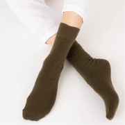 Nooan Possum Merino Wool Socks Hamilton Military Olive