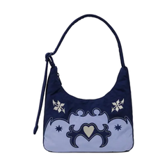 Baggu Mini Nylon Shoulder Bag Western Appliqué