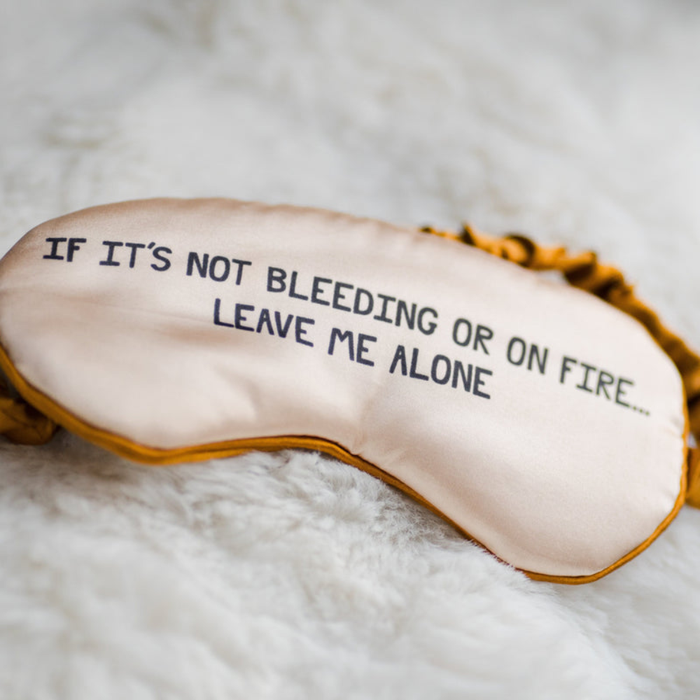 Moana Road Eye Mask Gold White