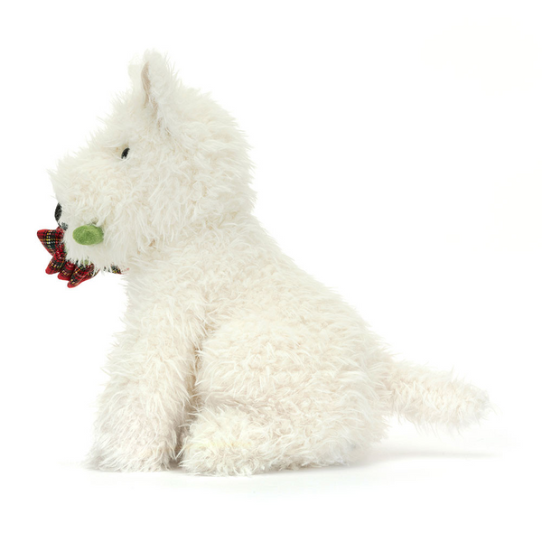 Jellycat Munro Scottie Dog Holding Rose