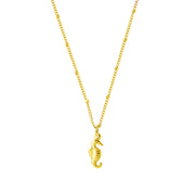 Iko Iko Necklace Seahorse Gold