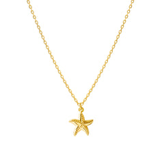 Iko Iko Necklace Starfish Gold
