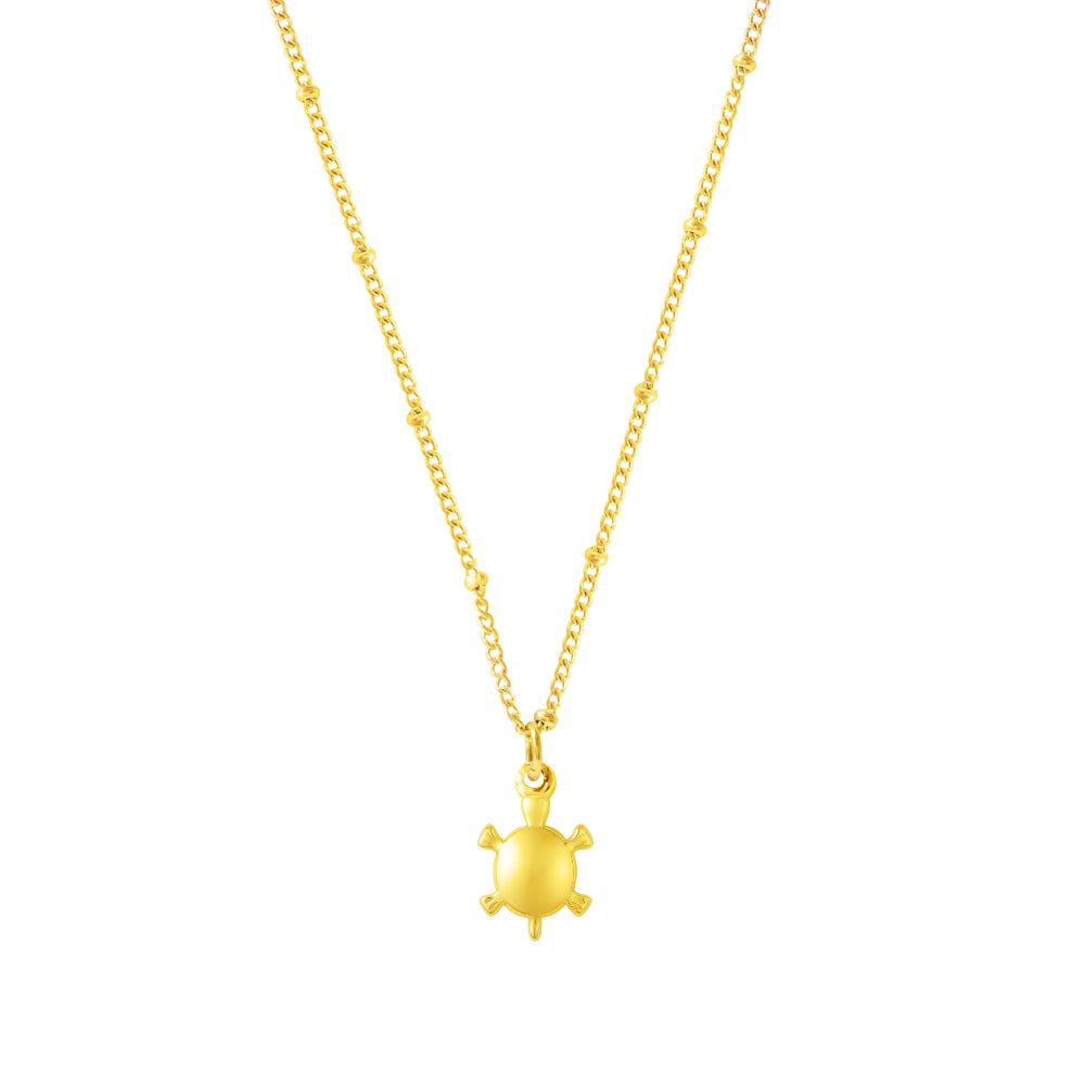 Iko Iko Necklace Turtle Gold