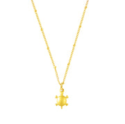Iko Iko Necklace Turtle Gold