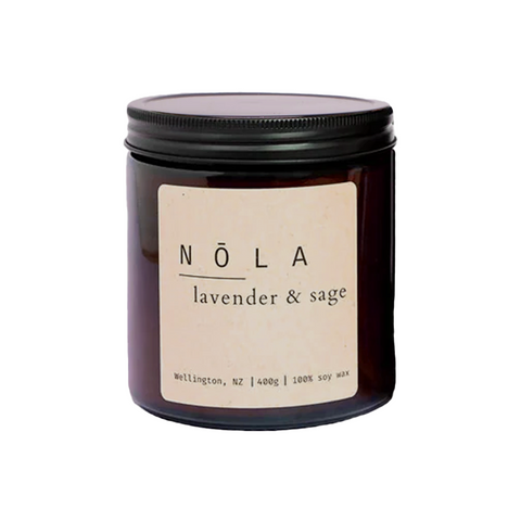 Nola Candle 400g Lavender & Sage