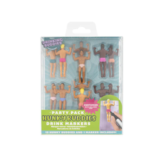 Hunky Buddies Drink Markers Set of 12
