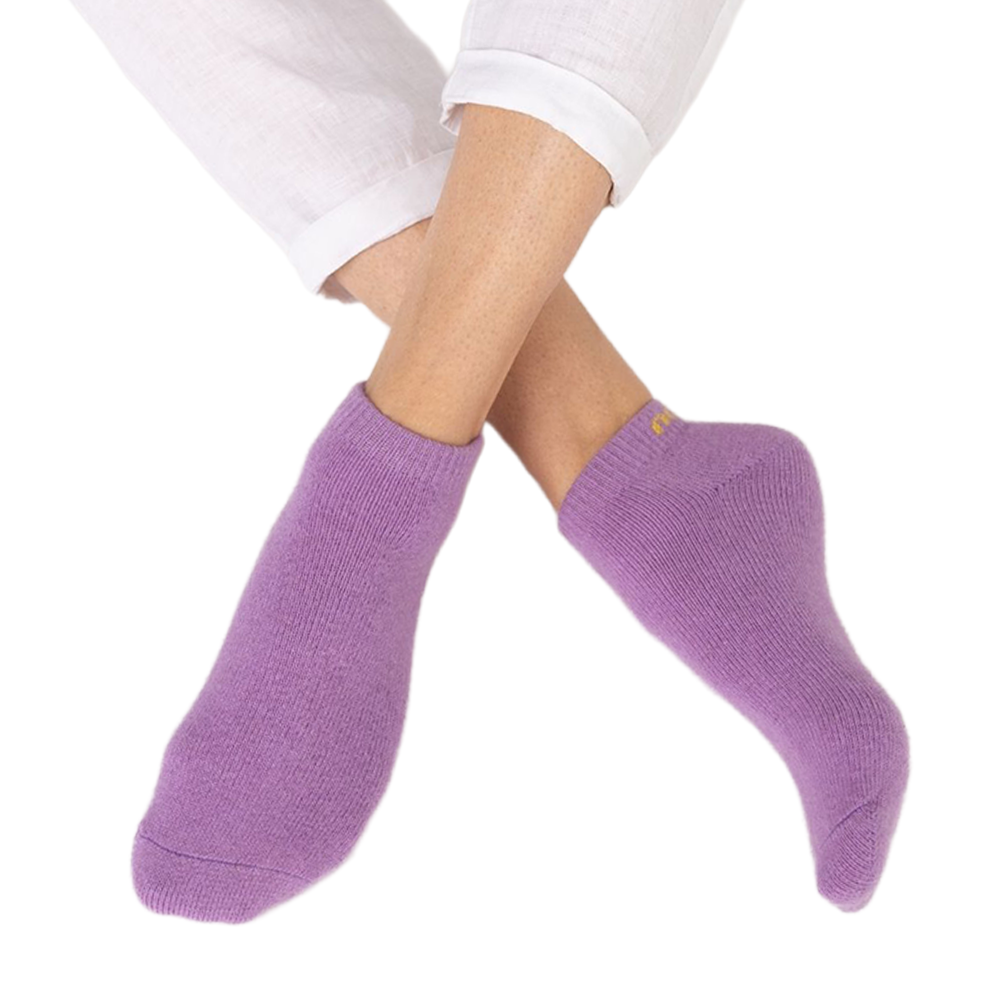 Nooan Possum Merino Wool Socks Napier Lilac Breeze