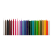 Coloured Candle 24cm