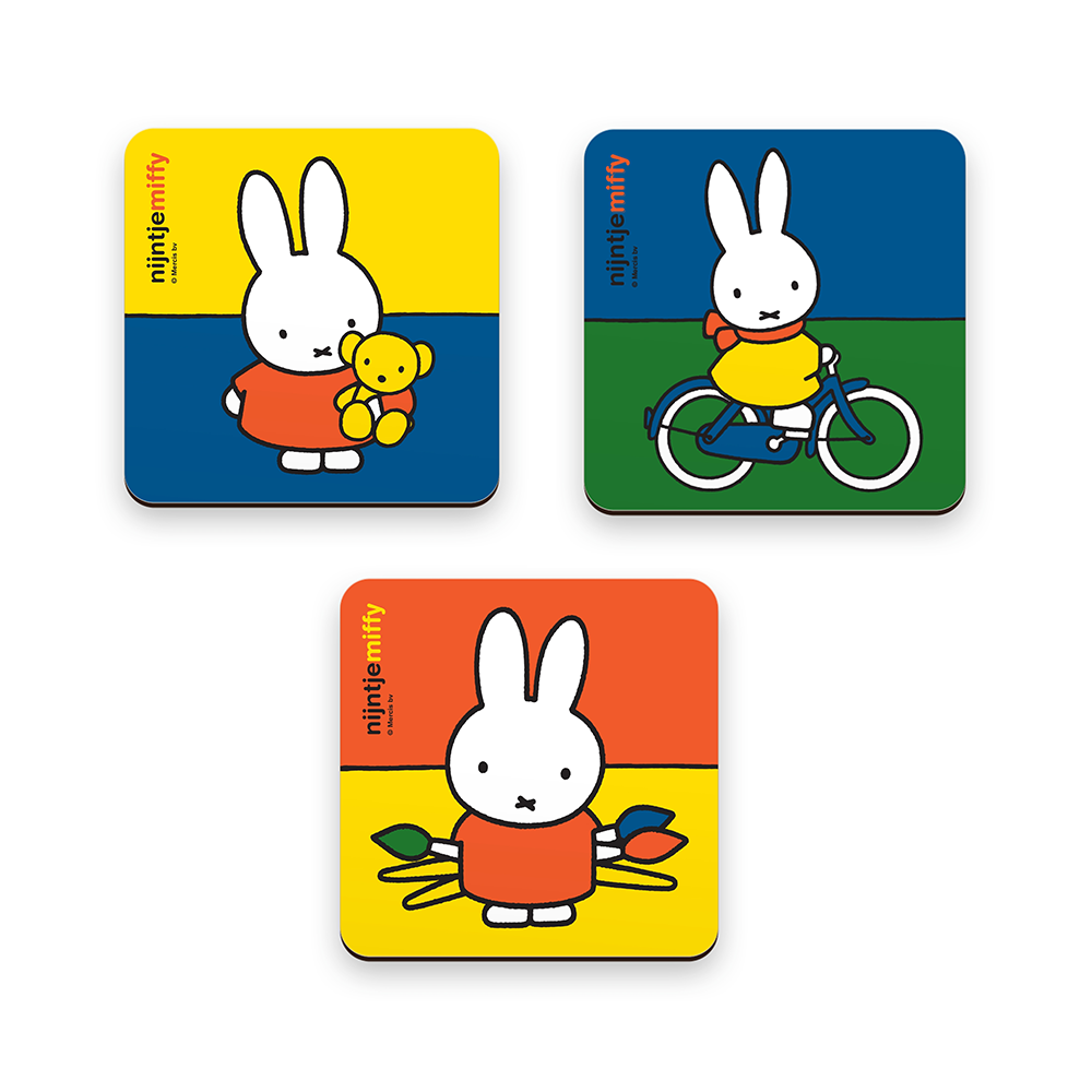 Nijntje Miffy Coasters Set of 6