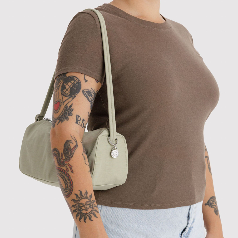 Baggu Nylon Loaf Bag Celadon