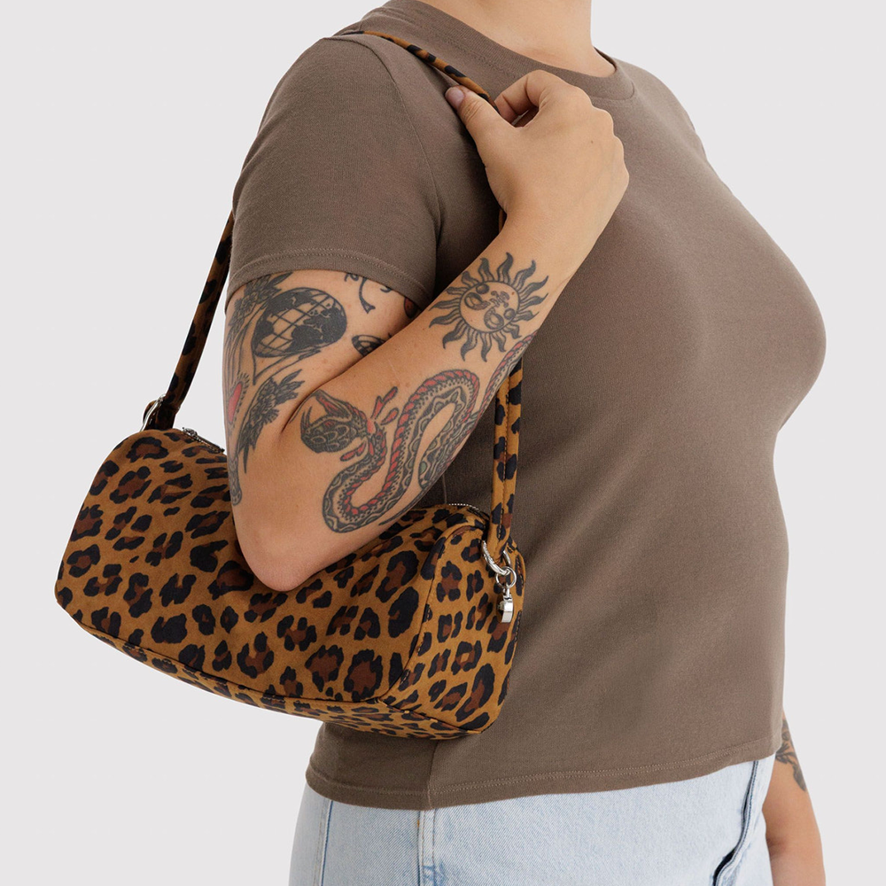 Baggu Nylon Loaf Bag Leopard