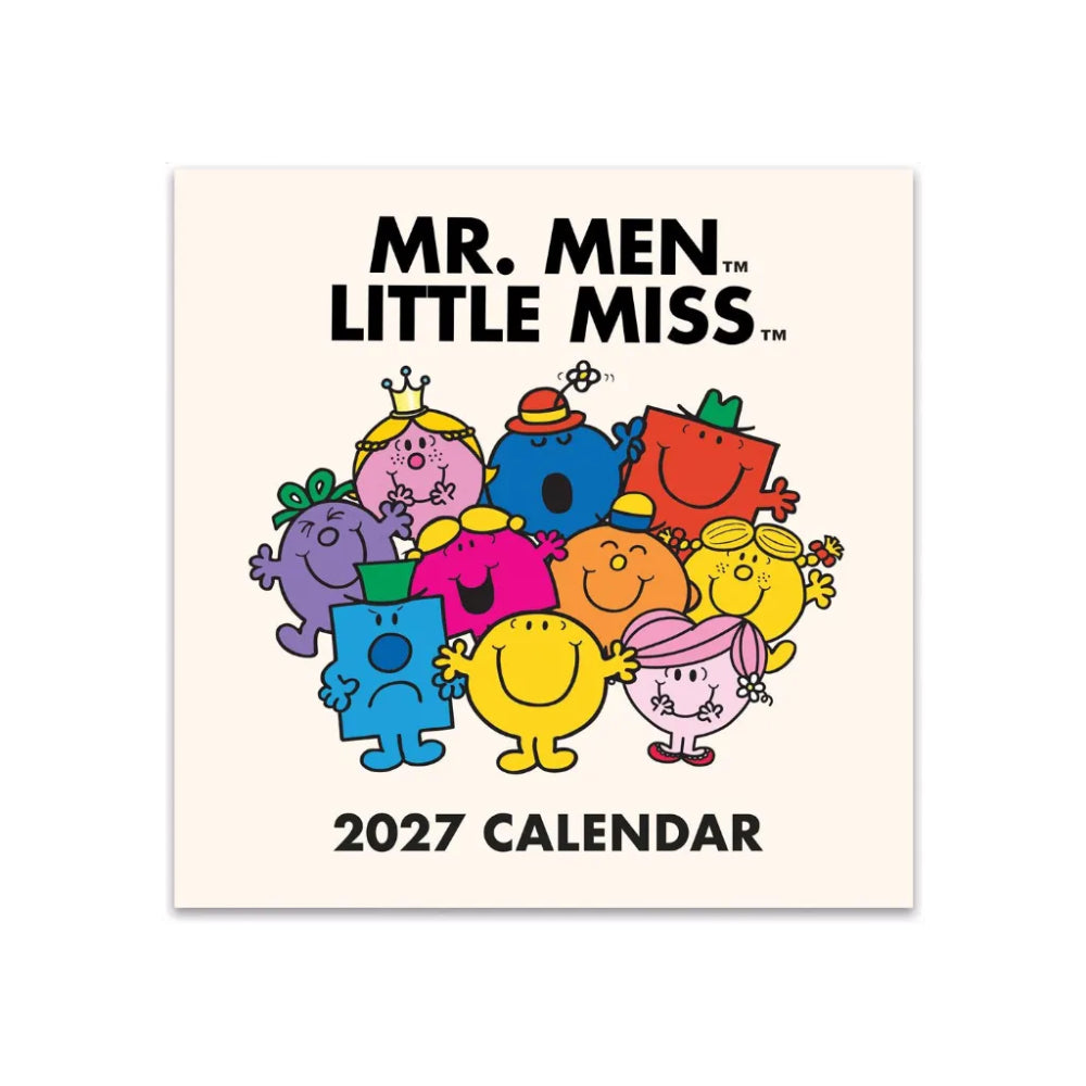 Orange Circle Studio 2027 Calendar Mr Men Little Miss