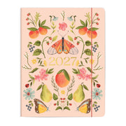 Orange Circle Studio 2027 Just Right Monthly Planner Fruit and Flora