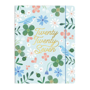 Orange Circle Studio 2027 Just Right Monthly Planner Birds and Blooms