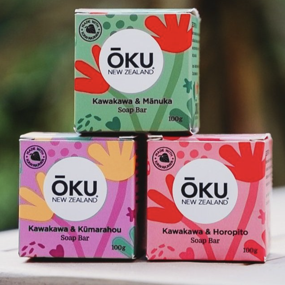 Ōku Kawakawa Mānuka Soap Bar