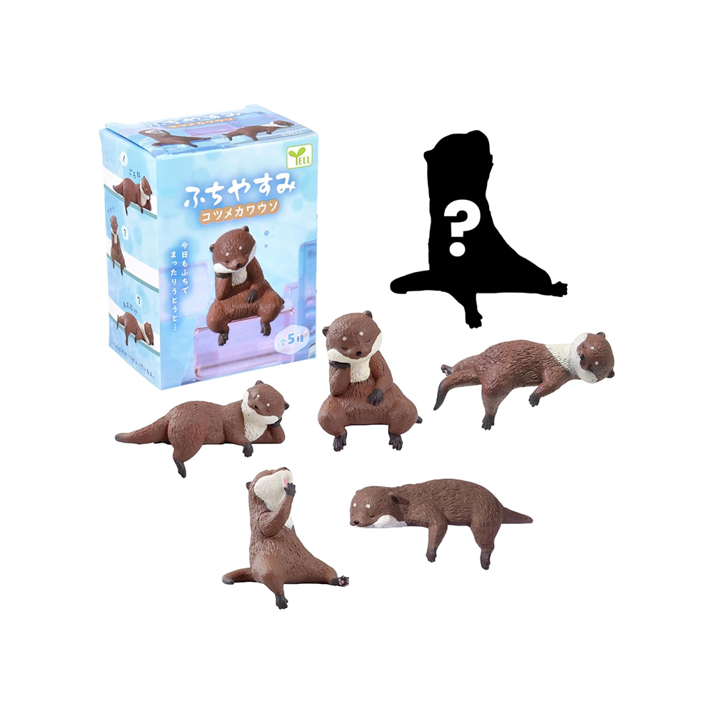 Otters Resting On The Edge Blind Box