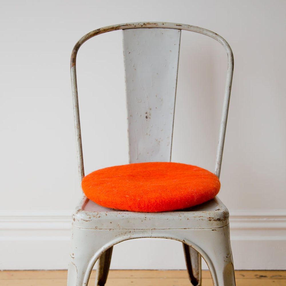 Tush Cush Cushion Overly Orange