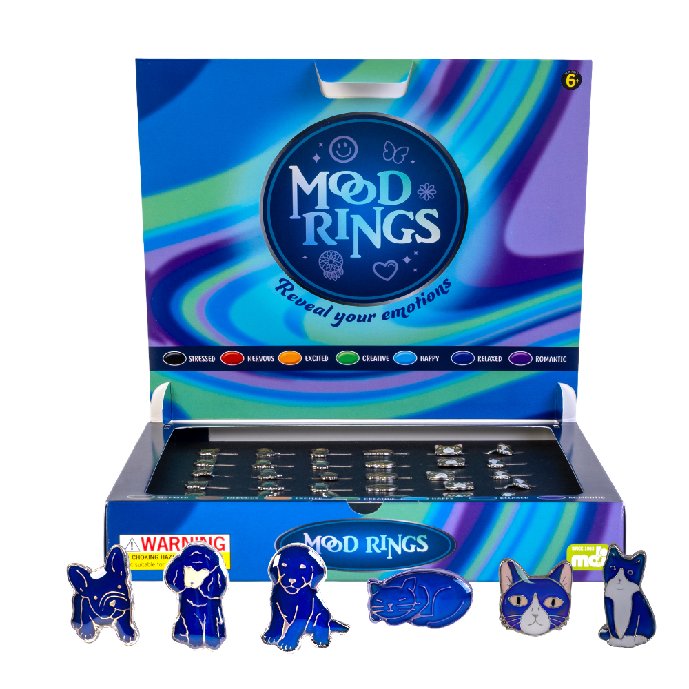 Pet Mood Ring Assorted