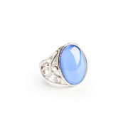 Vintage 1990's oval style mood ring.