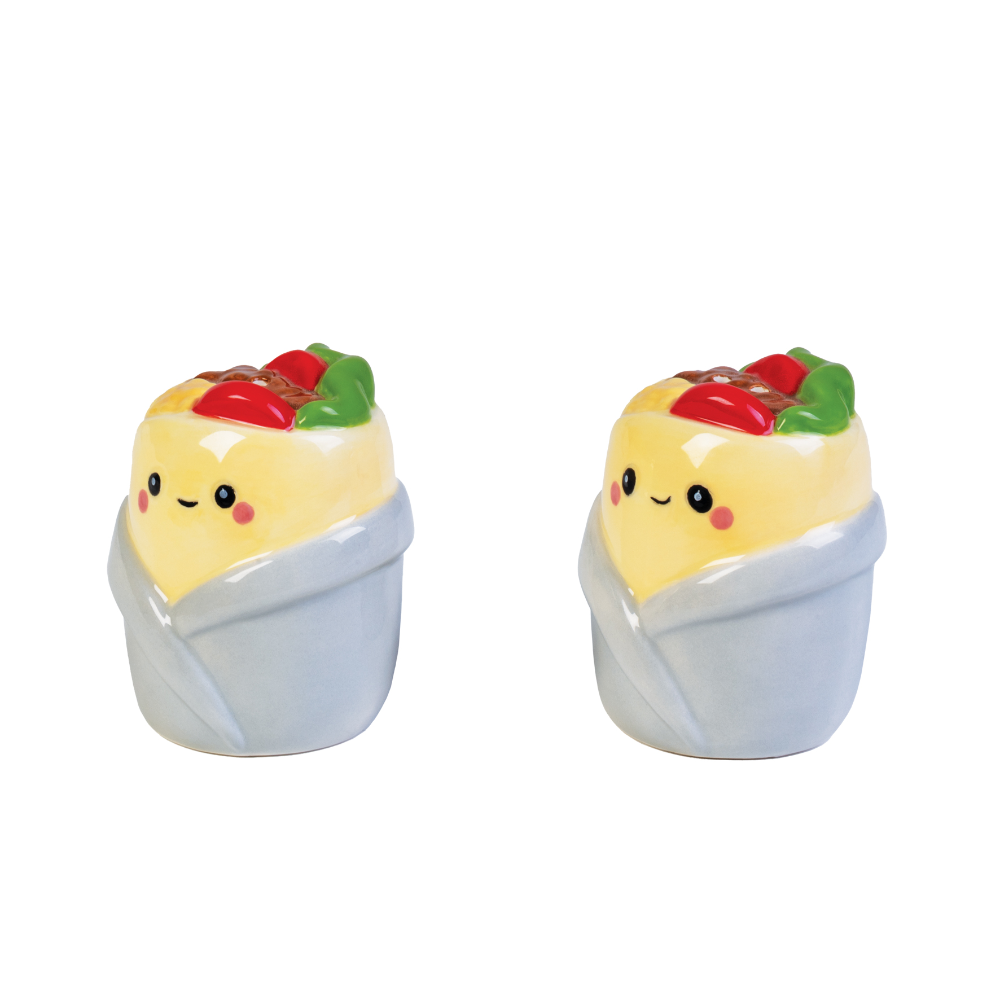 Burrito Salt & Pepper Shakers