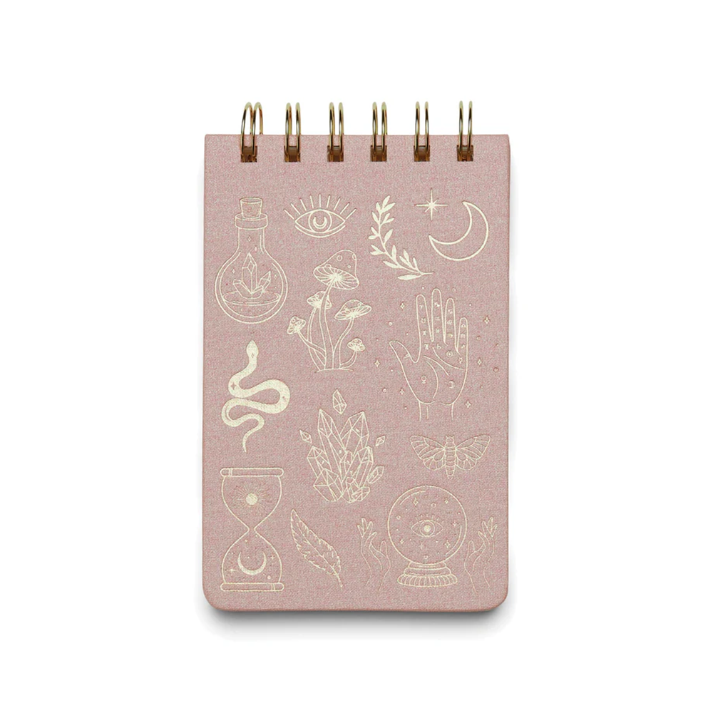 Designworks Ink Spiral Bound Notepad Mystic Icons