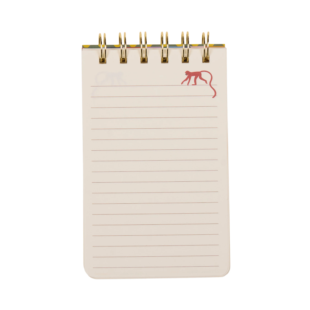 Designworks Ink Twin Wire Notepad Monkey